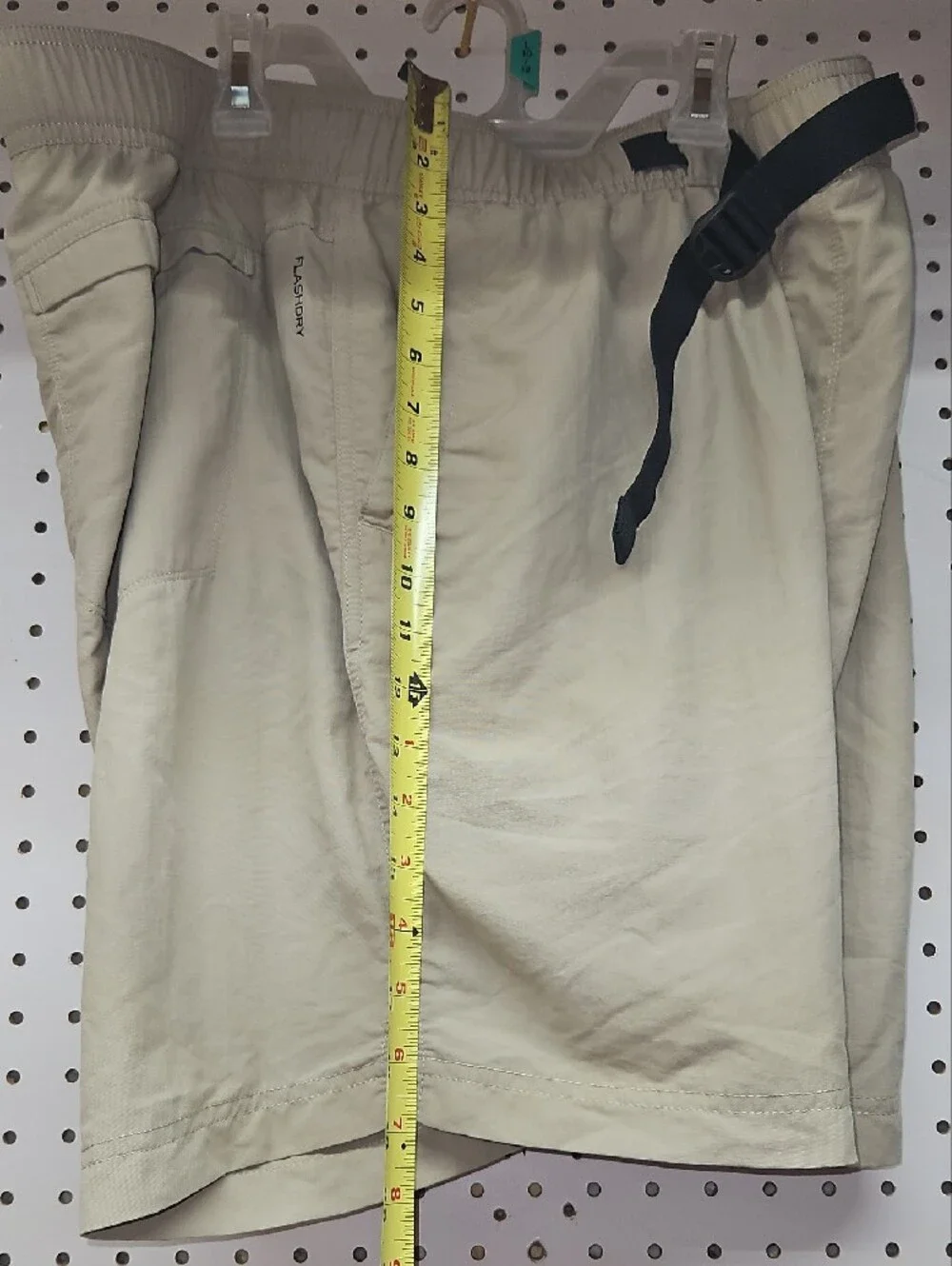 The North Face Flashdry  Shorts with Black Drawstring Belt Mens XL